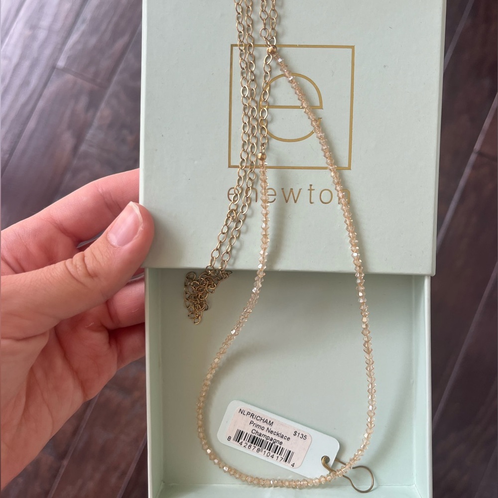 Enewton long Primo Necklace Champagne